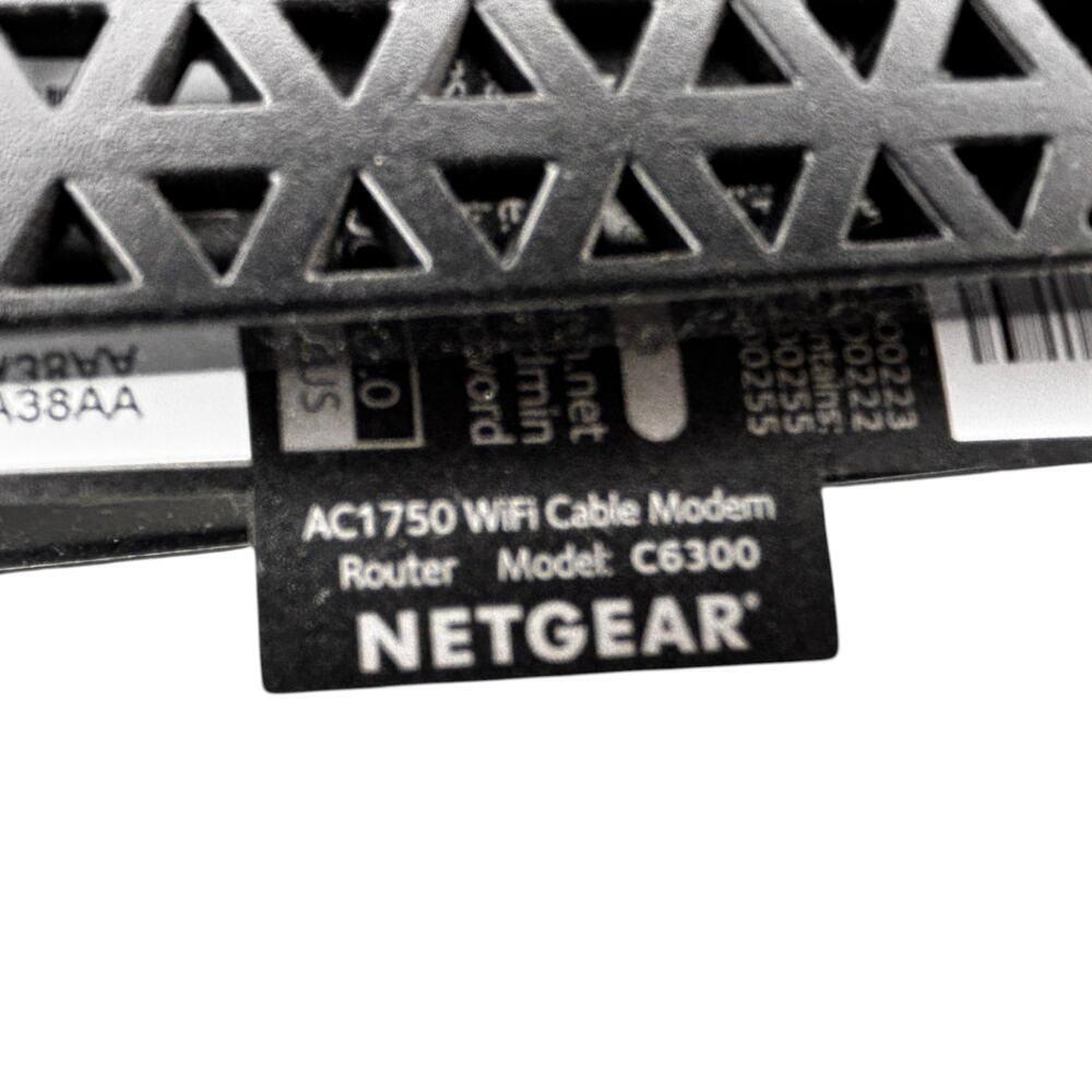 Netgear Wifi Cable Modem Router Model: C6300 - Picture 4 of 4